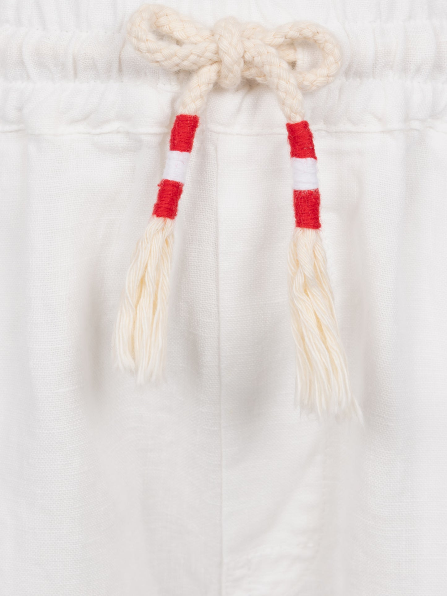 Marseille Jr white linen bemuda - MC2 Saint Barth