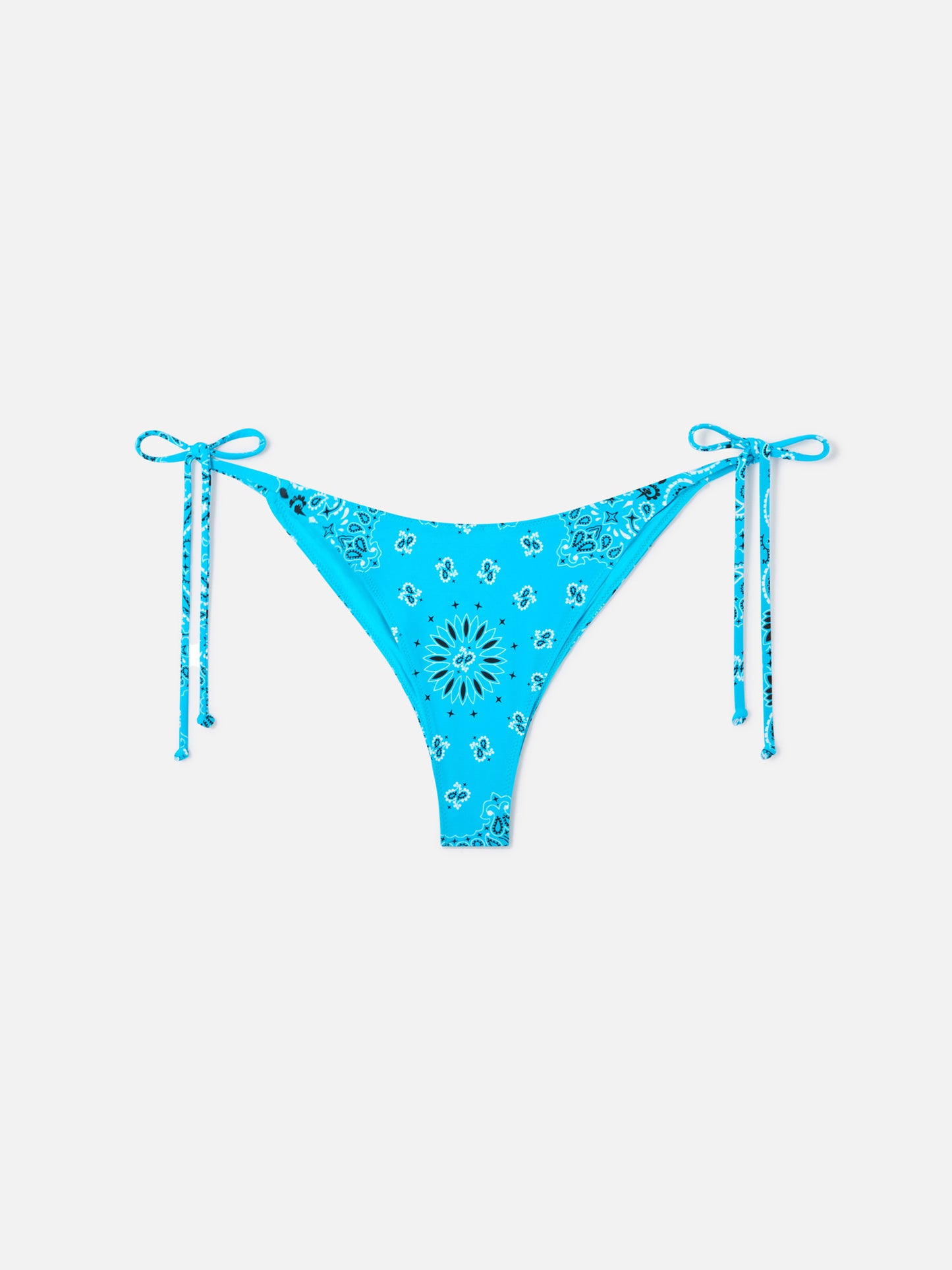 Slip mare Marielle con stampa bandana azzurra