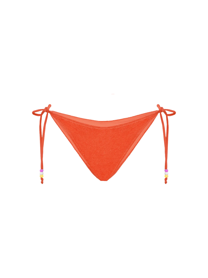 Frottee-Badehose für Damen mit Anhängern