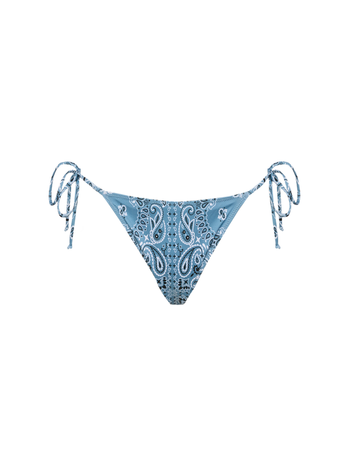 Marielle classic swim briefs with bandanna print - MC2 Saint Barth