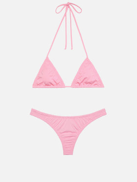 Nalu pinke freche Badehose - Nilly pinkes klassisches Triangel-Top