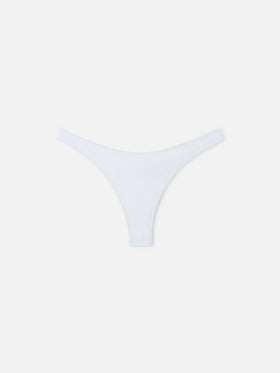 Bas de bikini cheeky blanc Naomi 