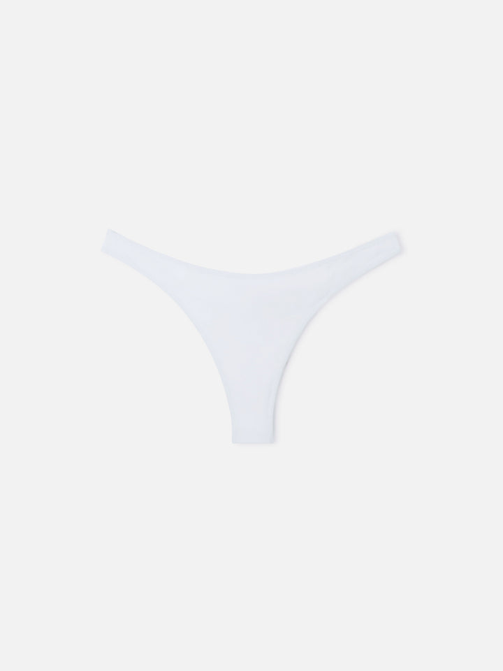 Judy Naomi weißes Bralette-Bikini 