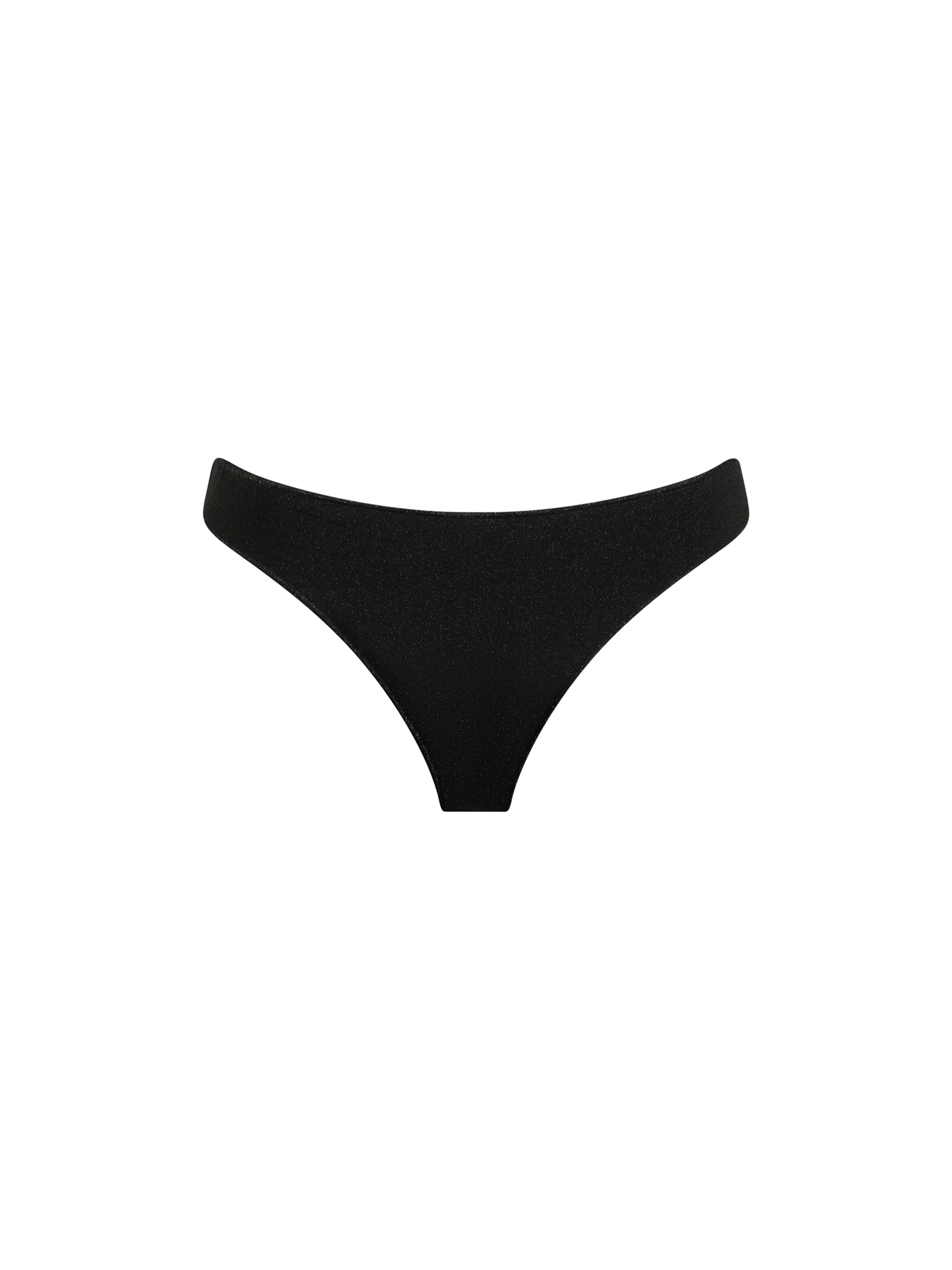 Woman black lurex cheeky swim briefs Naomi - MC2 Saint Barth