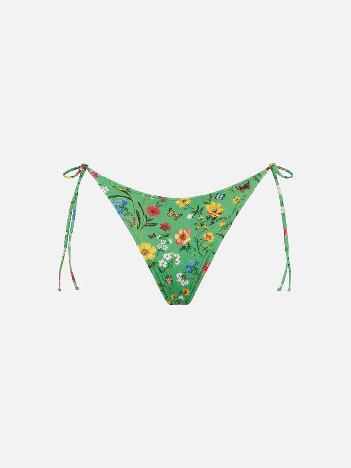 Woman triangle bikini with flower print - MC2 Saint Barth