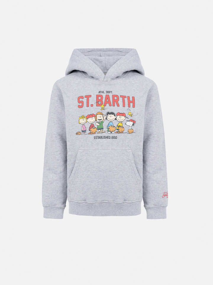 Boy grey sweatshirt Oliver with Peanuts print | SNOOPY PEANUTS SPECIAL EDITION - MC2 Saint Barth