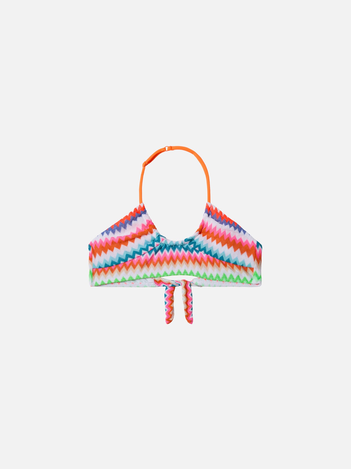Page Jr Crop-Top aus Raschelgewebe
