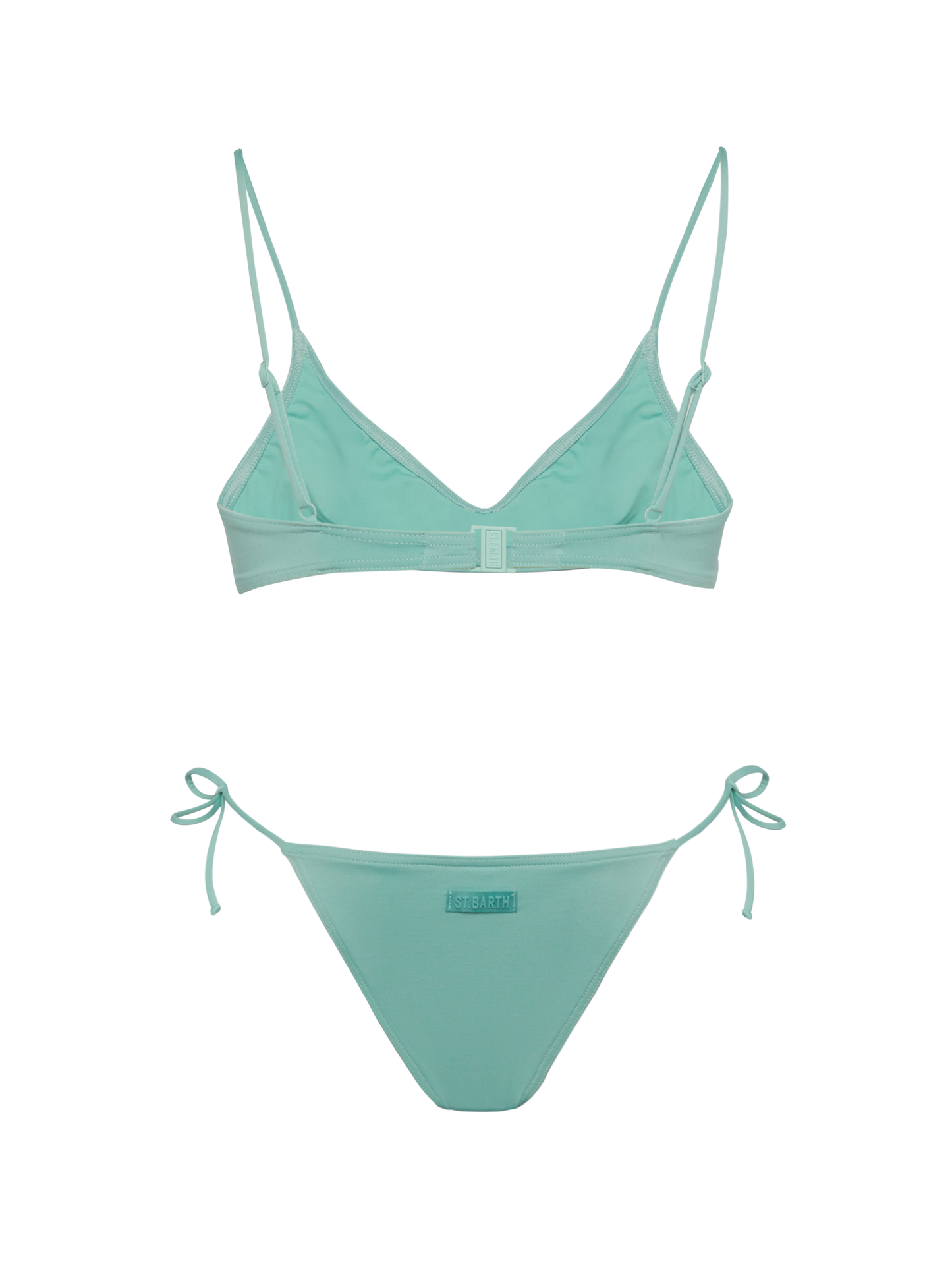 Paloma Marielle sage green bikini with scoop bralette top and classic briefs - MC2 Saint Barth