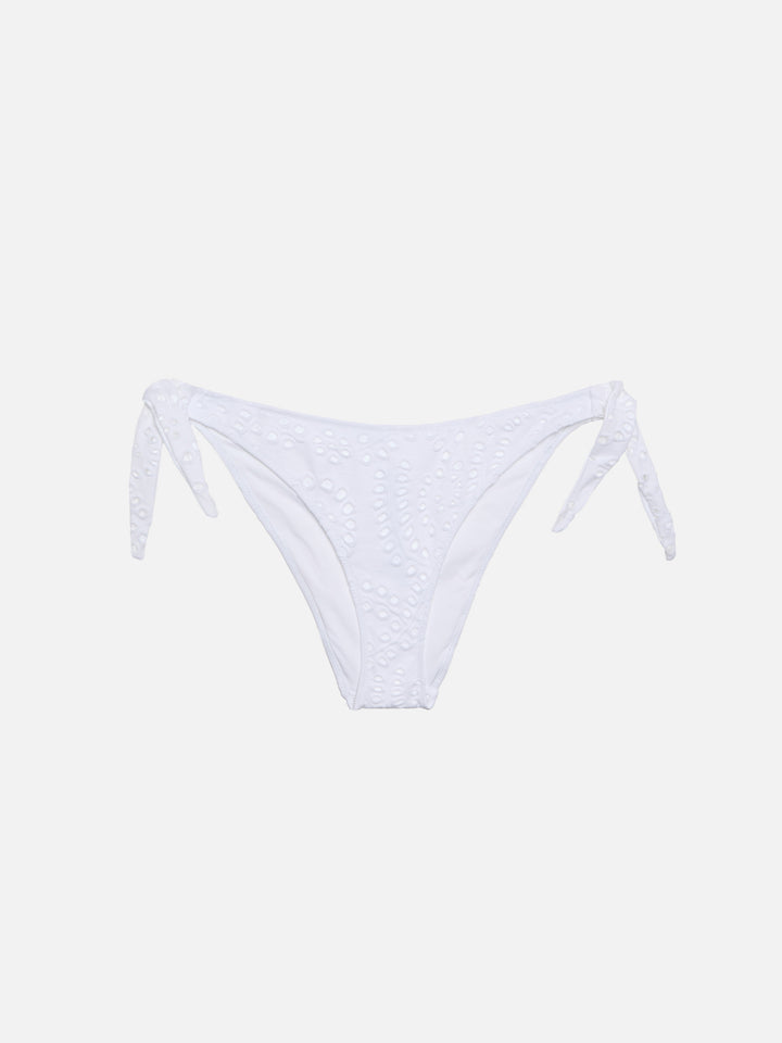Yali slip mare classico in pizzo Sangallo nero