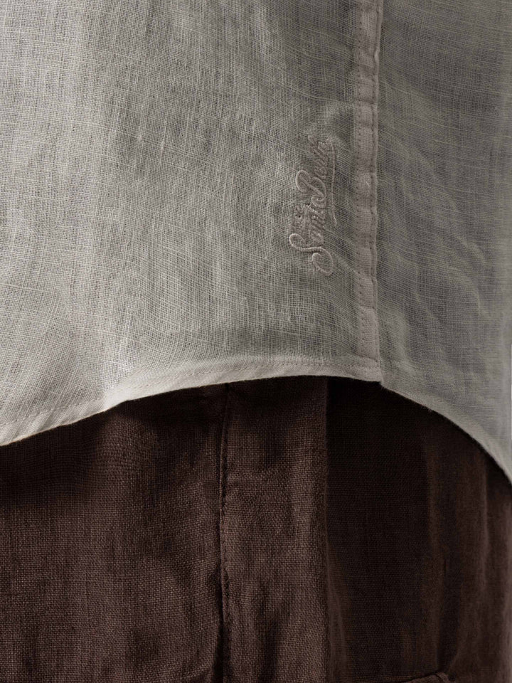 Off-white linen shirt Pamplona - MC2 Saint Barth