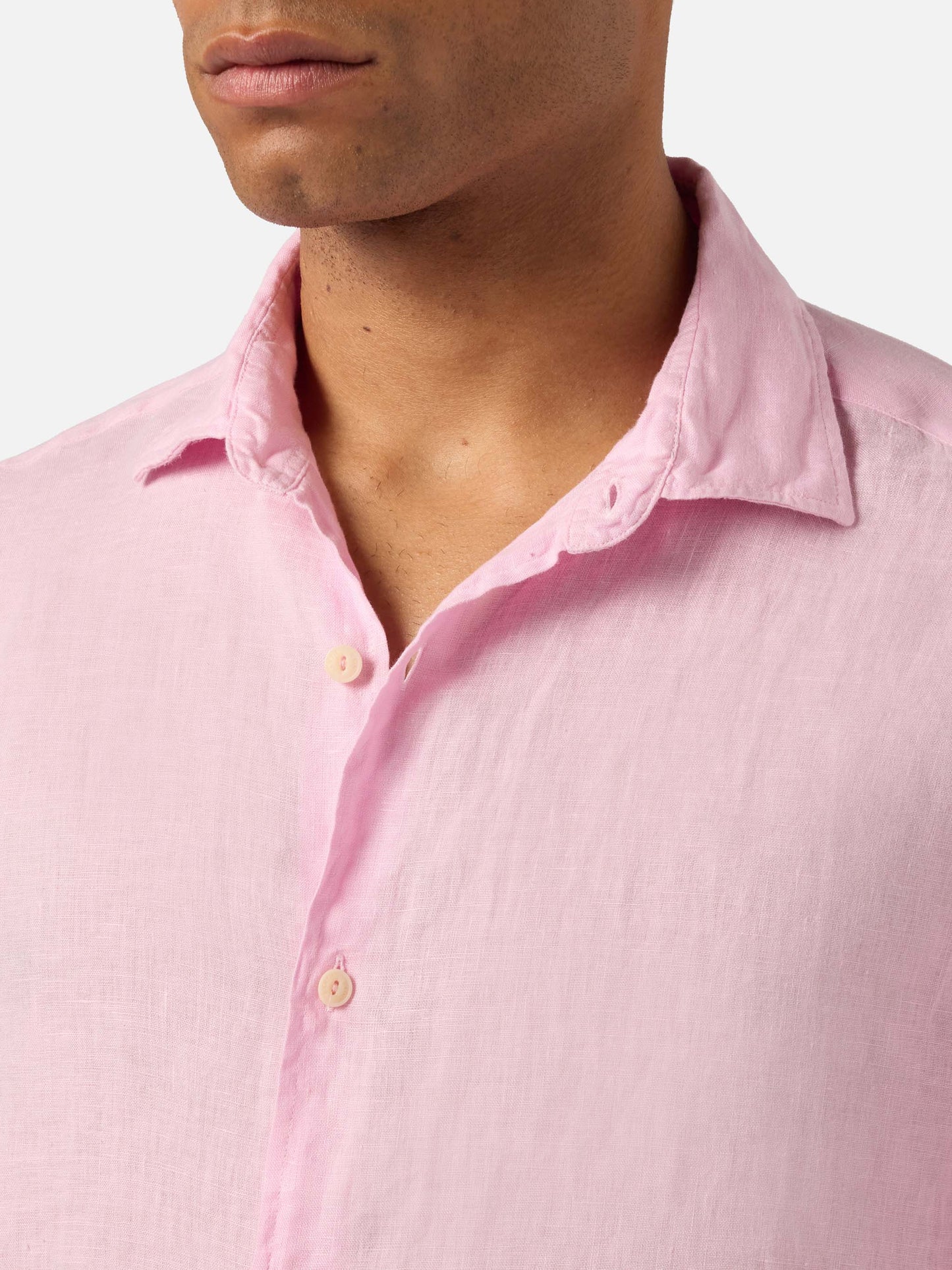 Chemise Pink Pamplona en pur lin 