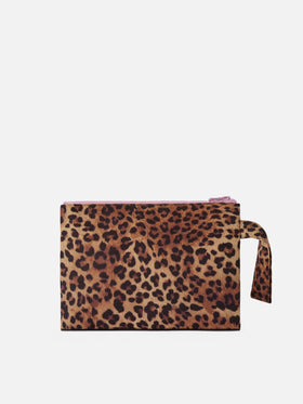 Pareasy pouch with leopard print