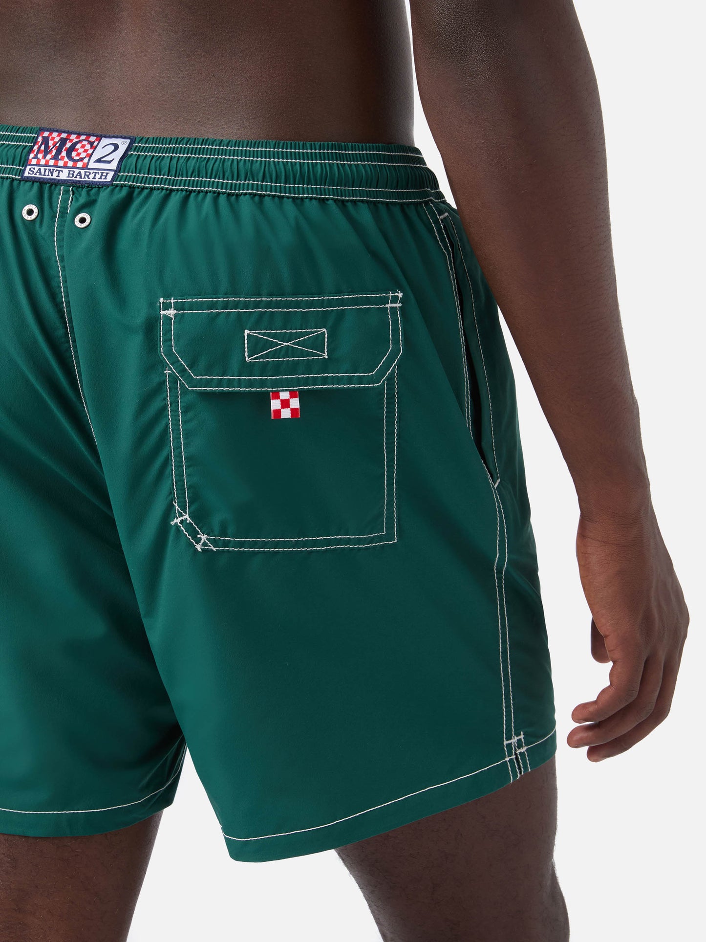 Costume classico legger Patmos verde