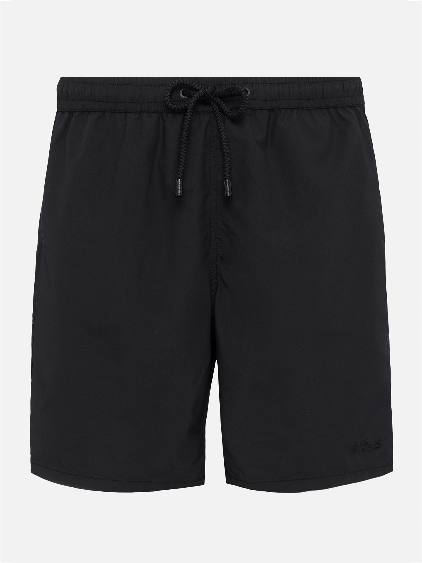 Black long swim shorts Patmos - MC2 Saint Barth
