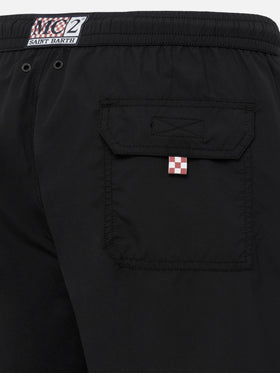 Black long swim shorts Patmos - MC2 Saint Barth