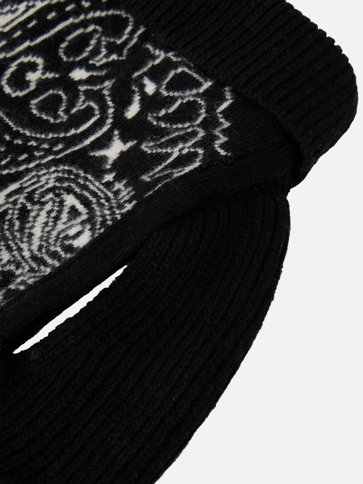 Dog sweater with Bandanna print