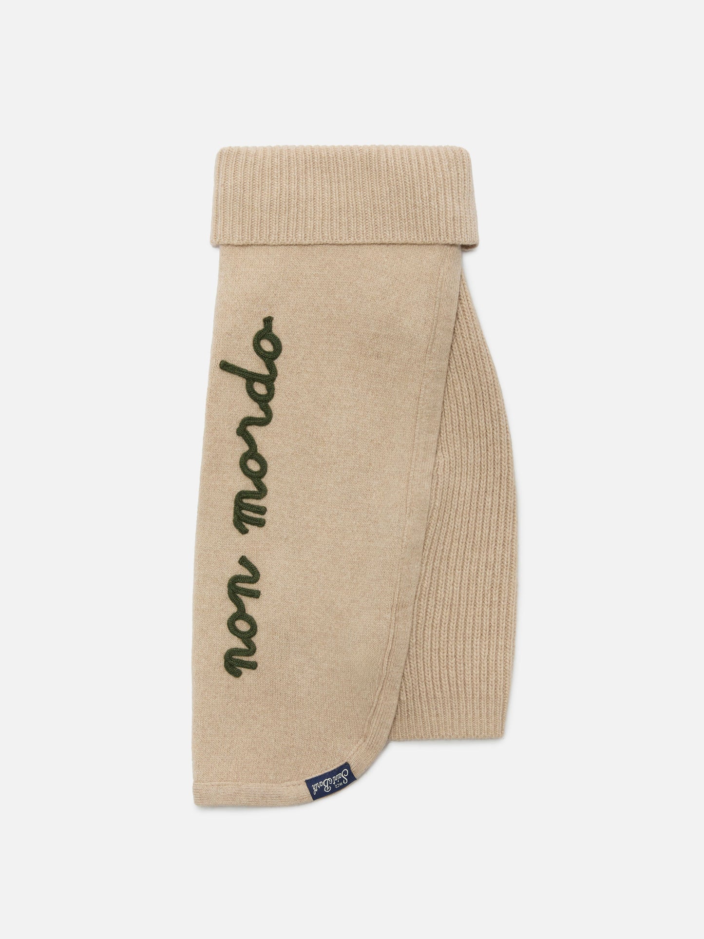 Maglioncino per cani con ricamo Abbaio ma non mordo