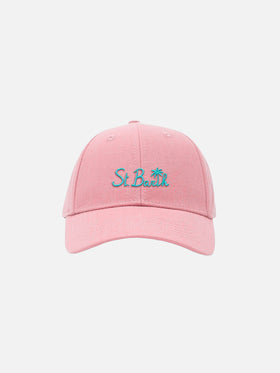 Peter Jr cap with St. Barth embroidery