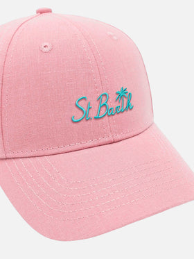 Peter Jr cap with St. Barth embroidery