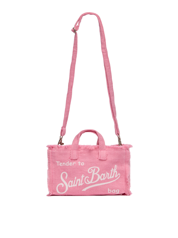 Pink linen Phone Bag - MC2 Saint Barth