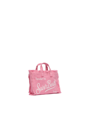 Pink linen Phone Bag - MC2 Saint Barth