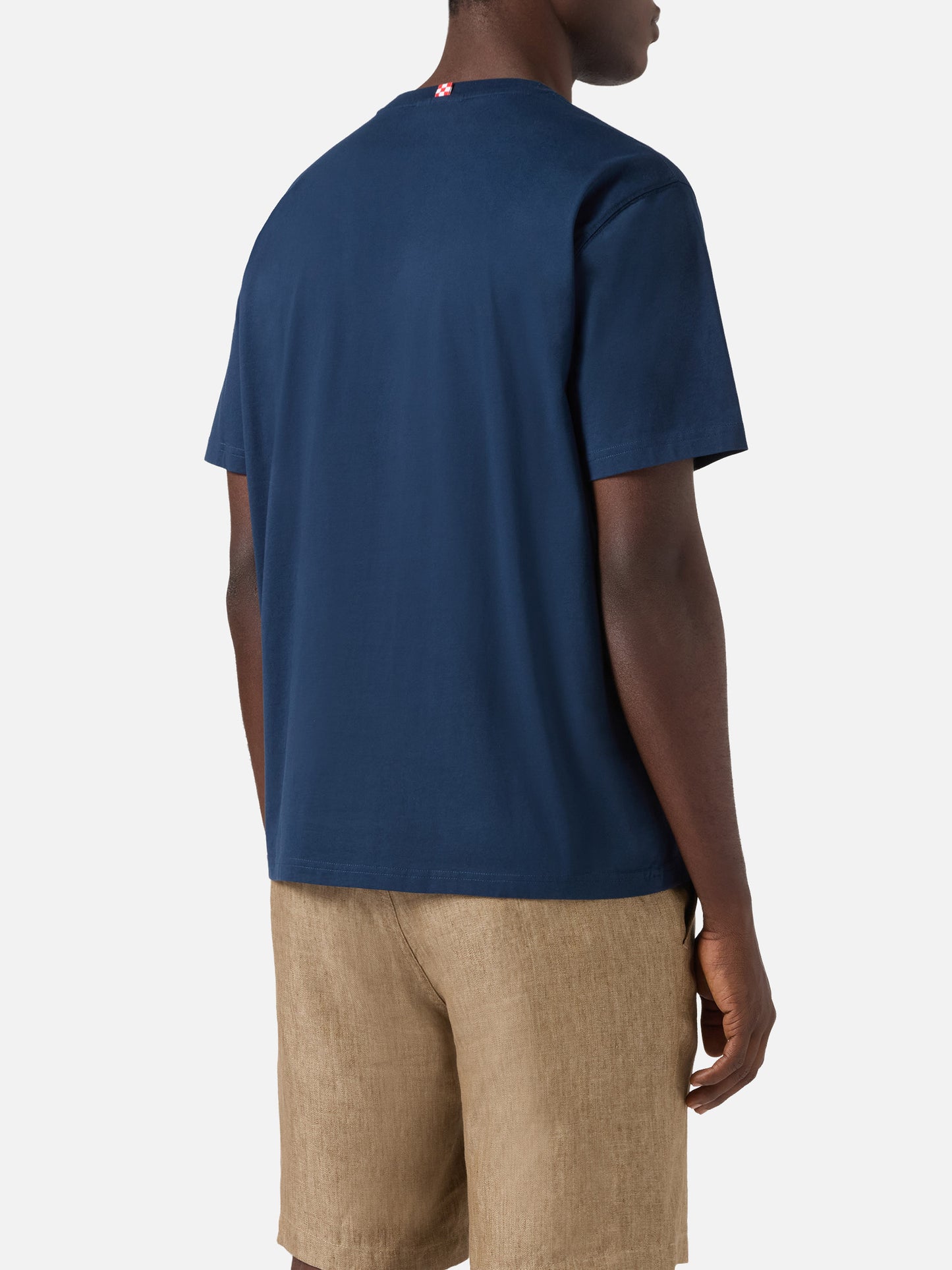 Camiseta Blue Portofino con bordado Grand Slam 