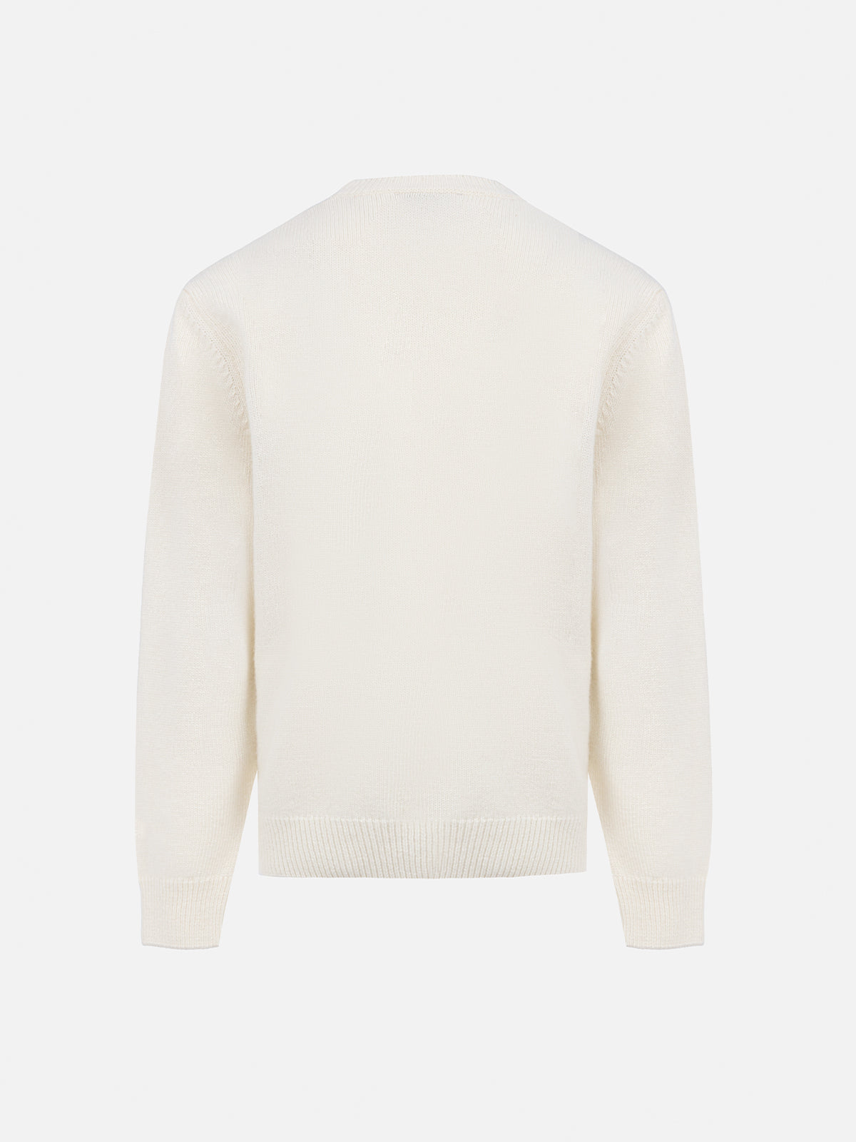 Girl sweater Princess with Vacanze di Natale jacquard | VACANZE DI NATALE SPECIAL EDITION - MC2 Saint Barth