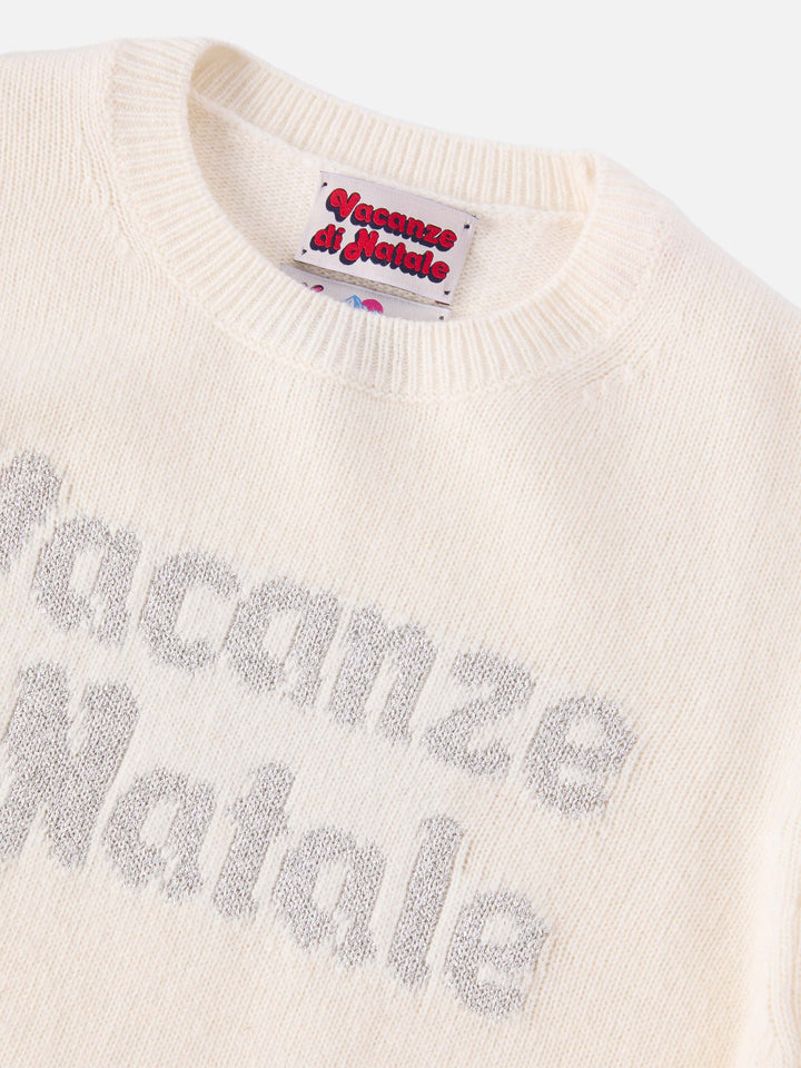 Maglione  Princess in misto cashmere con jacquard lurex Vacanze di Natale | VACANZE DI NATALE