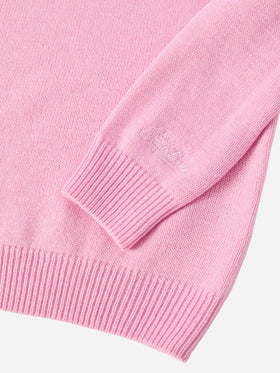 Maglione  Princess in misto cashmere e con jacquard Favolosa