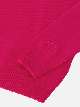 Maglione in misto cashmere Princess con jacquard Viziata