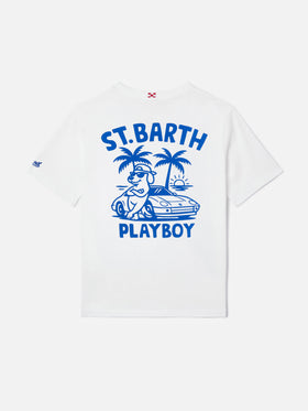 T-shirt Portland Jr con maxi stampa Playboy sul retro