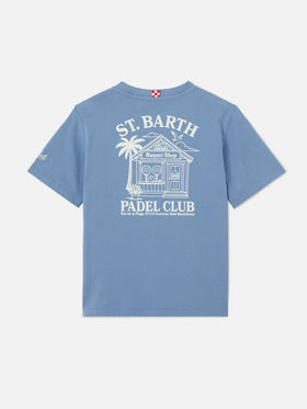 Camiseta Portland Jr con maxi estampado Padel Club en la espalda 