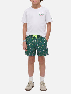 Camiseta Portland Jr con maxi estampado Tennis Courts | Special Edition 