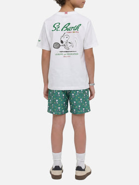 Camiseta Portland Jr con maxi estampado Tennis Courts | Special Edition 