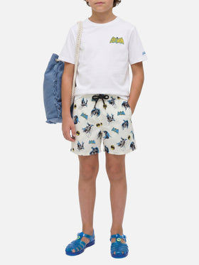 Camiseta blanca Portland Jr con estampado Batman | Edición especial 