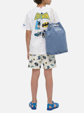 Camiseta blanca Portland Jr con estampado Batman | Edición especial 