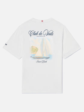 Camiseta White Portland con estampado Club de Voile 