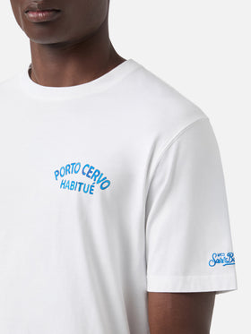 Camiseta White Portland con estampado Porto Cervo Habitué | Edición Especial 