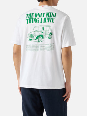 White Portland t-shirt with The Only Mini Thing I Have print