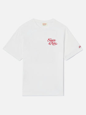 White Portland t-shirt with Sapore di Mare print | Special Edition