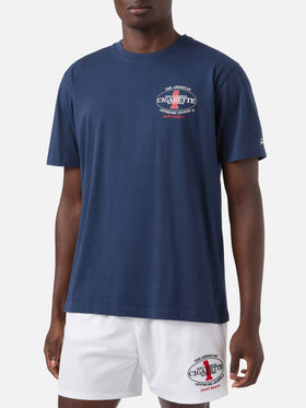 T-shirt Portland blu con stampa Cigarette Racing | Special Edition