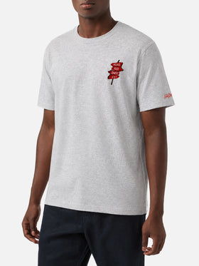T-shirt portland grigia con grafica Nord Sud Ovest Est | Special Edition