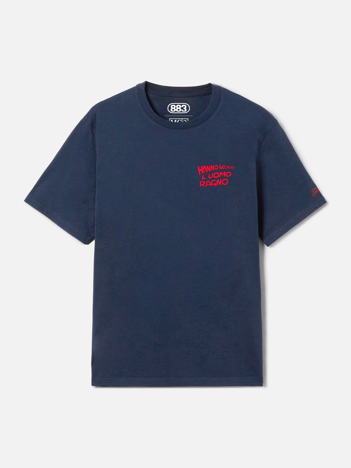 T-shirt portland Blue avec visuel Hanno ucciso l’uomo ragno | Special Edition 
