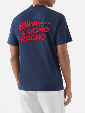T-shirt portland Blue avec visuel Hanno ucciso l’uomo ragno | Special Edition 