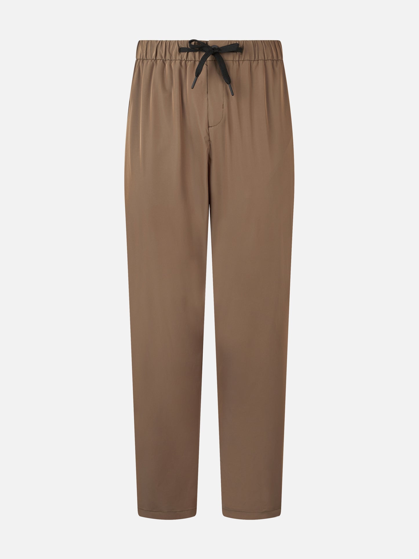 Man khaki casual pants Porter - MC2 Saint Barth
