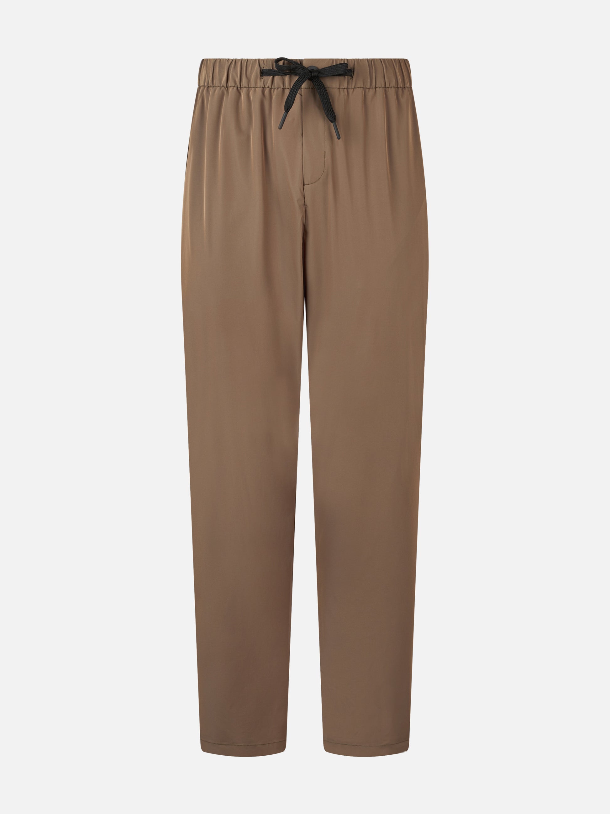 Man khaki casual pants Porter - MC2 Saint Barth