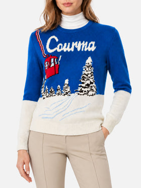 Nuevo jersey Queen con jacquard Courma postcard 