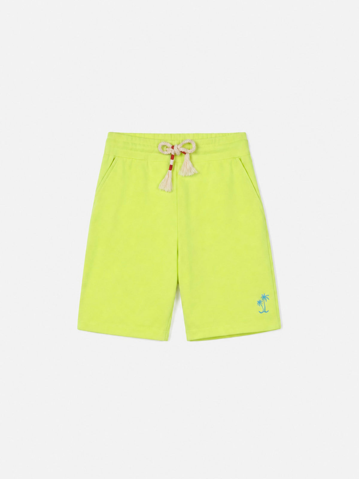 Bermudas de algodón amarillo flúor Randle Jr 