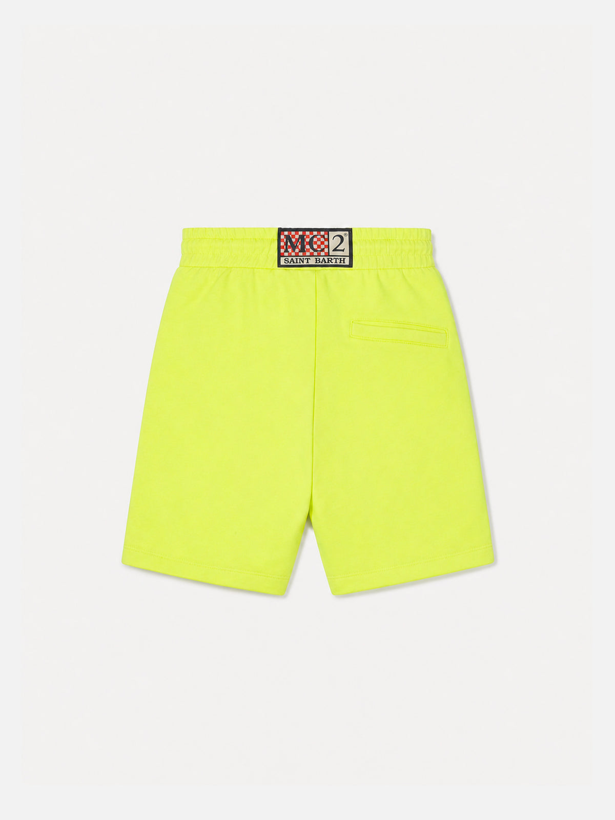 Bermudas de algodón amarillo flúor Randle Jr 
