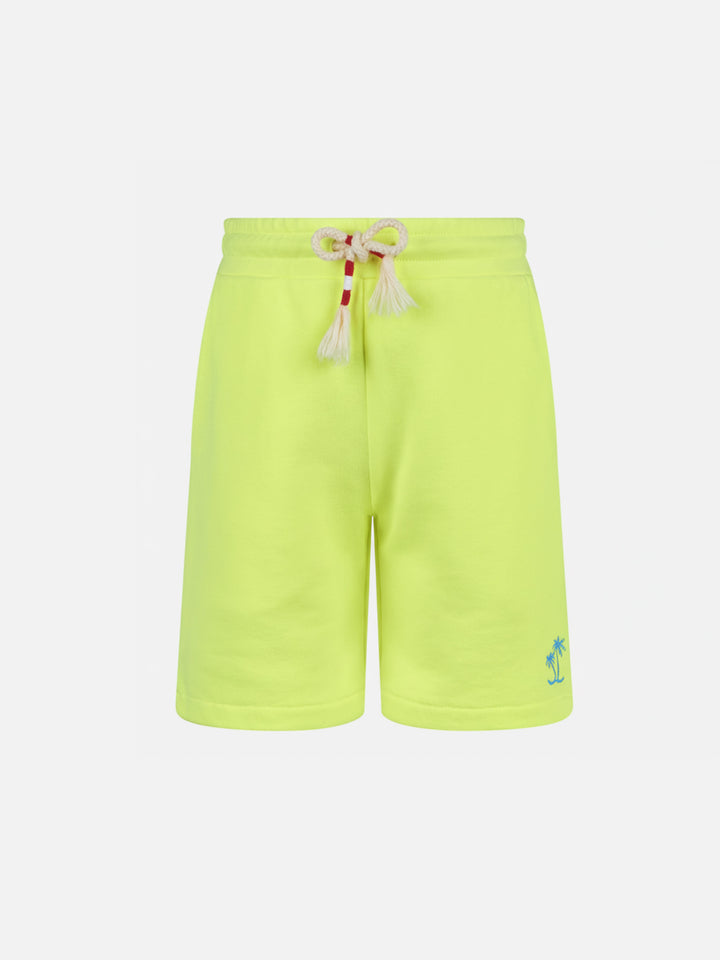 Bermuda in cotone fluo Randle Jr giallo